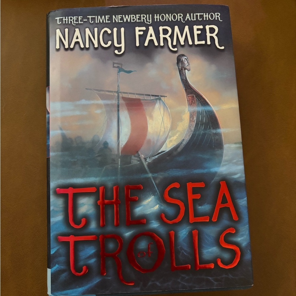 The Sea of Trolls Hardcover Book